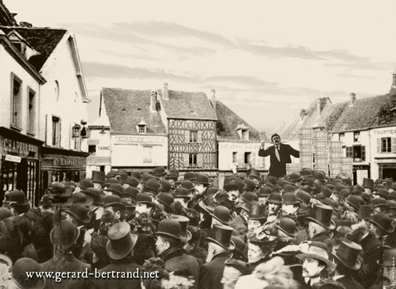 Marcel Proust au marché d'Illiers